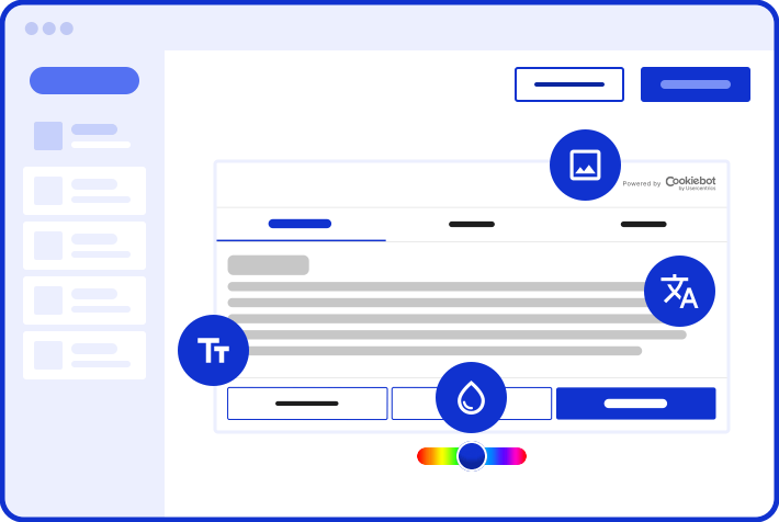 professional tools that enable seamless adaptation of the banner design
