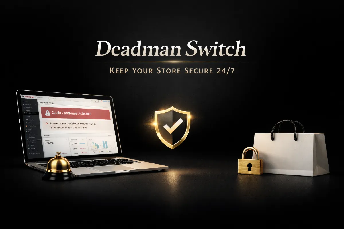 Mediacom87 Deadman Switch: automatically protect your PrestaShop store when you're away