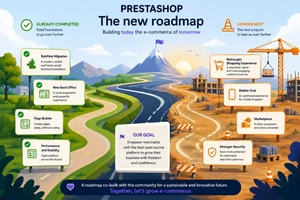 PrestaShop, the new Roadmap